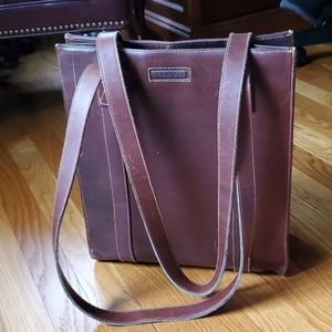 Tote Leather Brown